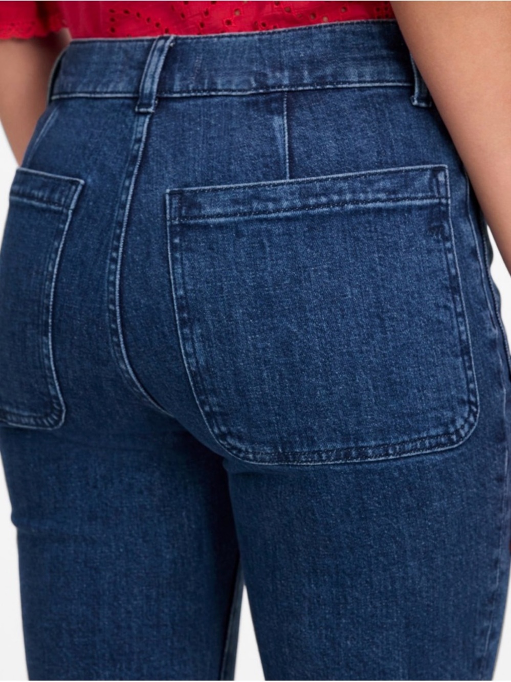 Madewell Flea Market Flare Jeans in Enola Wash with Comfort Stretch - Picture 2 of 9